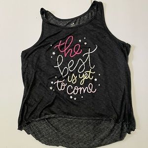 Secret Treasures Black The Best Is Yet to Come  Sleep Tank